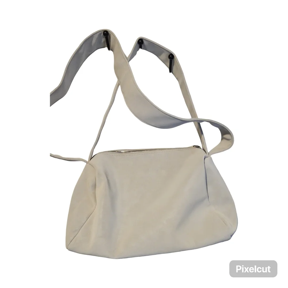 New JACD Light Silver Hobo Style Shoulder/Crossbody Purse
